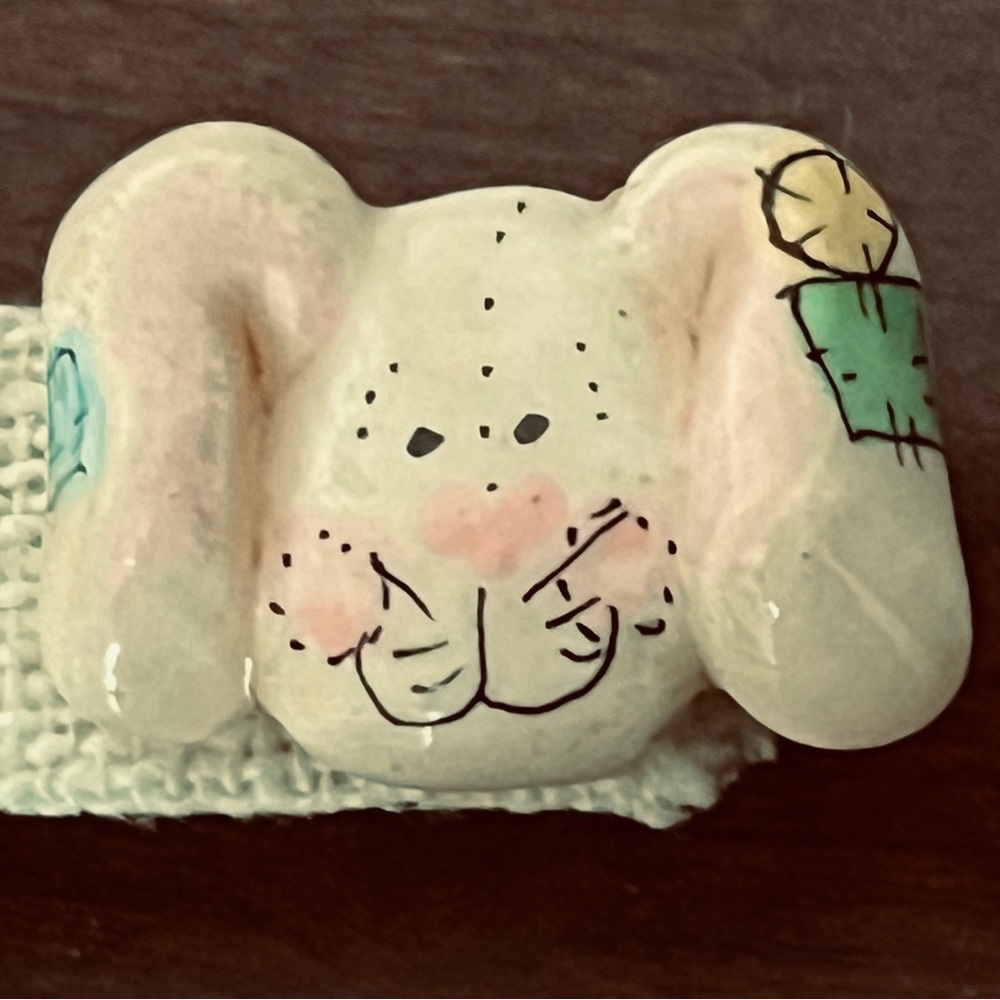 Easter Bunny And Egg Earrings - Picture 4 of 5